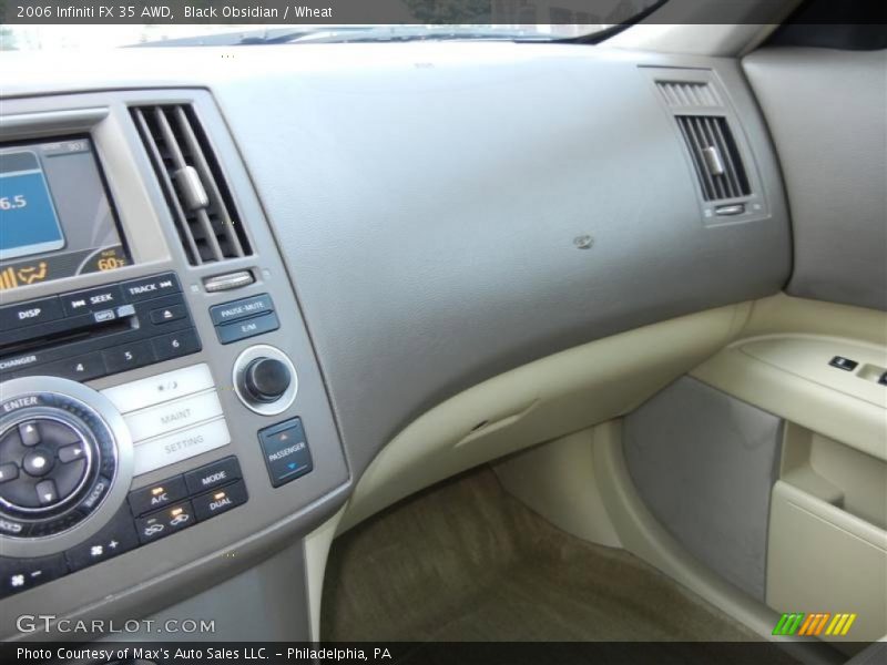 Black Obsidian / Wheat 2006 Infiniti FX 35 AWD