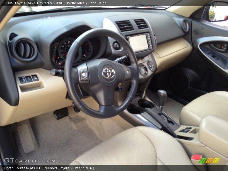 Pyrite Mica / Sand Beige 2009 Toyota RAV4 Limited V6 4WD