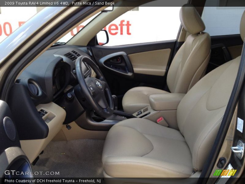 Pyrite Mica / Sand Beige 2009 Toyota RAV4 Limited V6 4WD