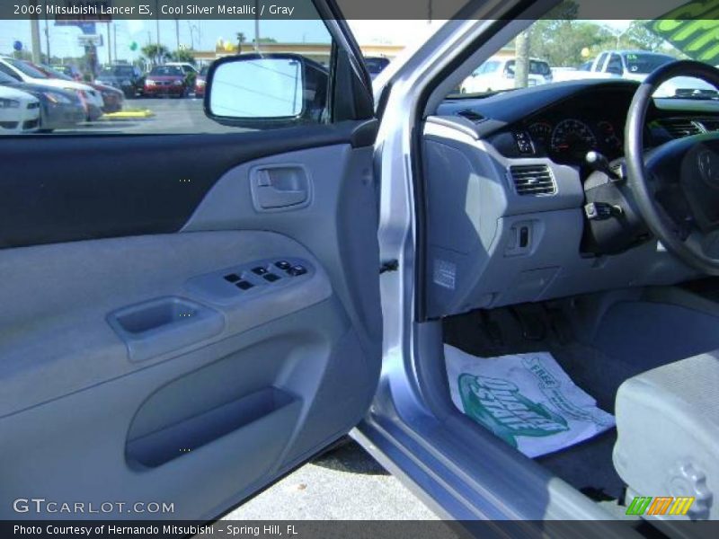 Cool Silver Metallic / Gray 2006 Mitsubishi Lancer ES