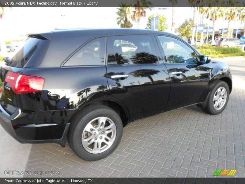 Formal Black / Ebony 2009 Acura MDX Technology