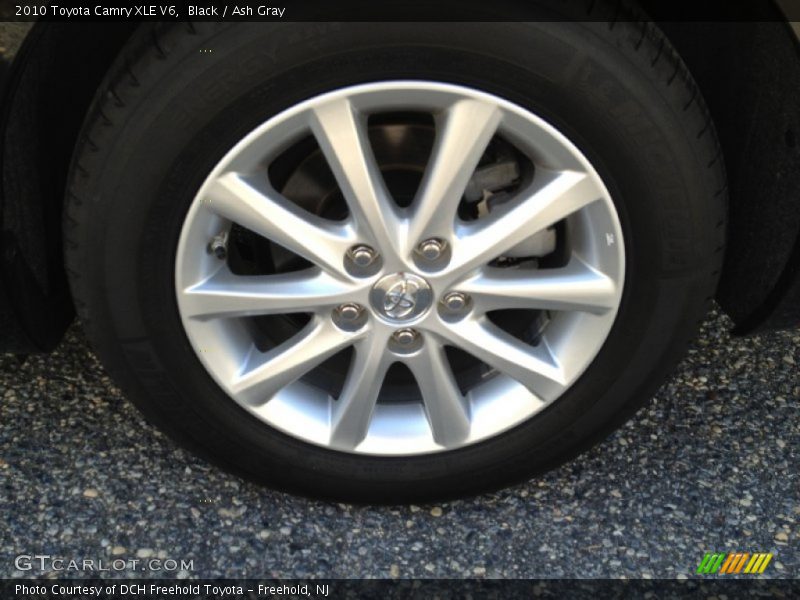 Black / Ash Gray 2010 Toyota Camry XLE V6