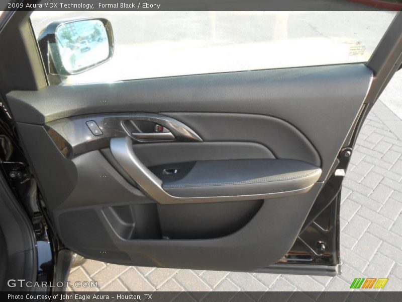 Formal Black / Ebony 2009 Acura MDX Technology