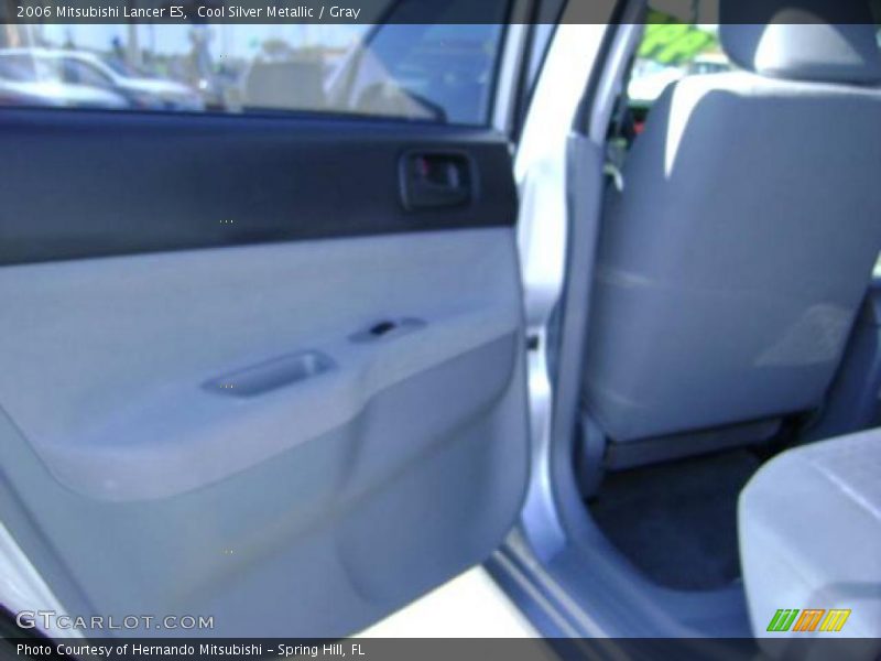 Cool Silver Metallic / Gray 2006 Mitsubishi Lancer ES