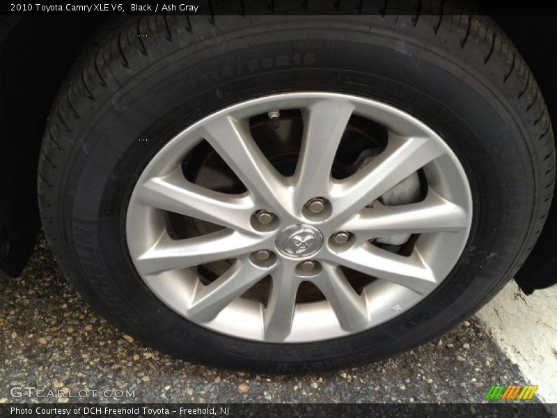 Black / Ash Gray 2010 Toyota Camry XLE V6