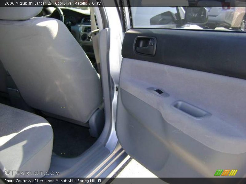 Cool Silver Metallic / Gray 2006 Mitsubishi Lancer ES