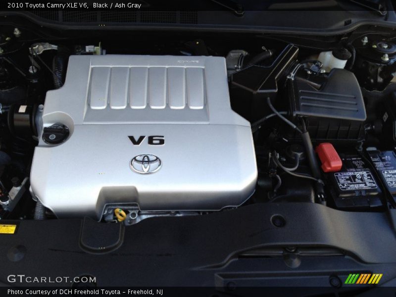 Black / Ash Gray 2010 Toyota Camry XLE V6