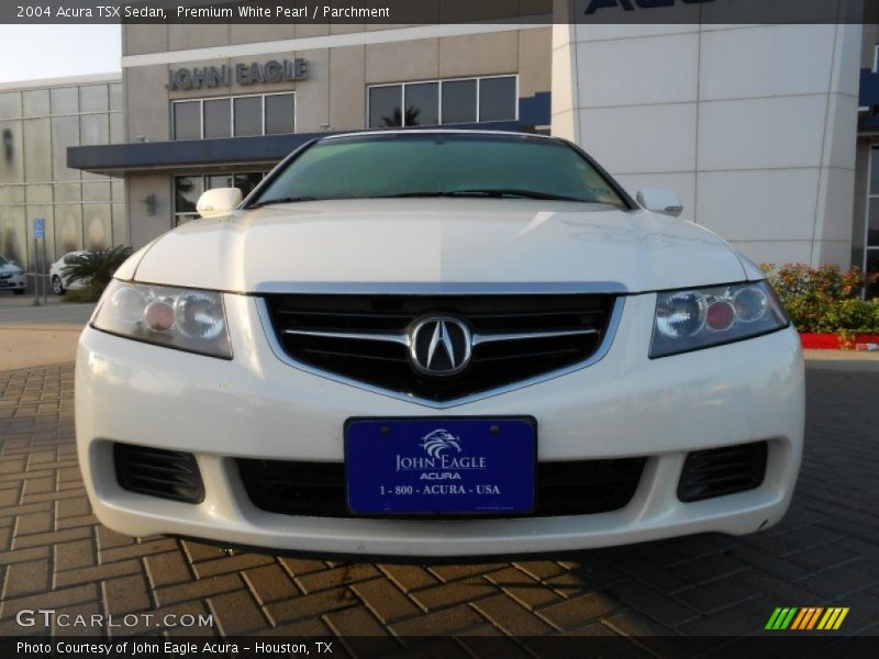 Premium White Pearl / Parchment 2004 Acura TSX Sedan