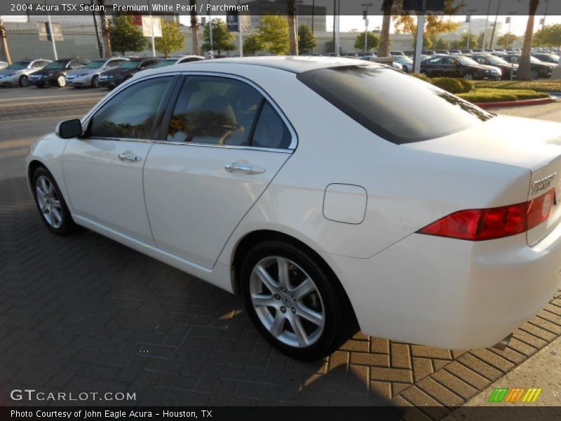 Premium White Pearl / Parchment 2004 Acura TSX Sedan