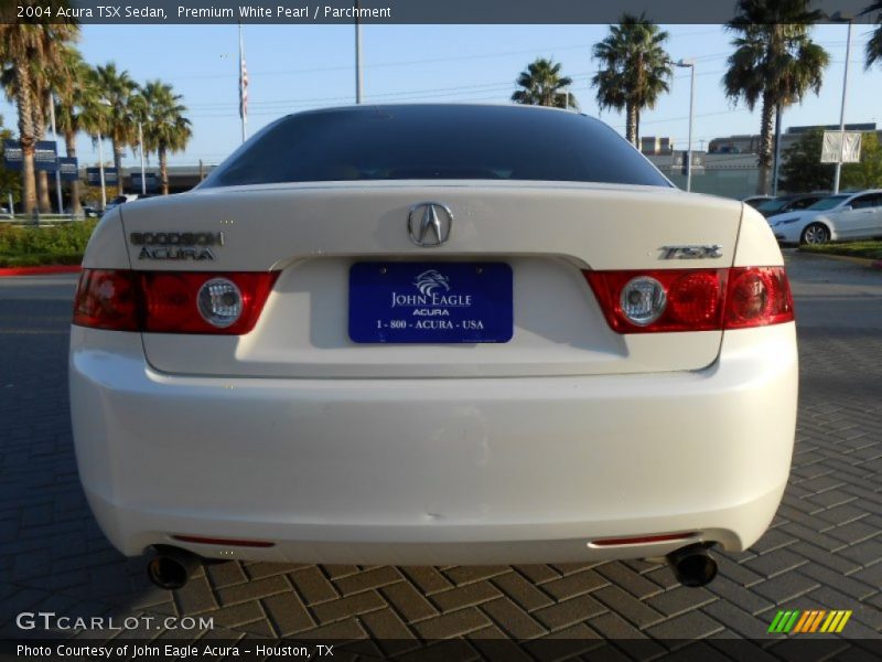Premium White Pearl / Parchment 2004 Acura TSX Sedan