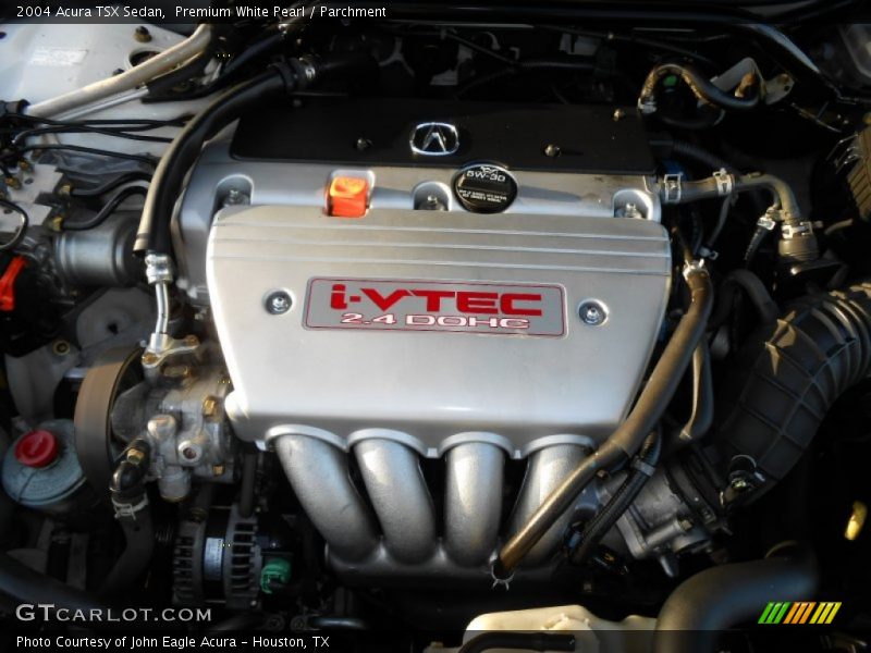 Premium White Pearl / Parchment 2004 Acura TSX Sedan