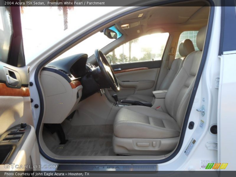 Premium White Pearl / Parchment 2004 Acura TSX Sedan