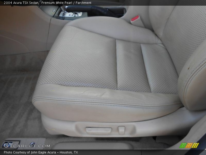 Premium White Pearl / Parchment 2004 Acura TSX Sedan