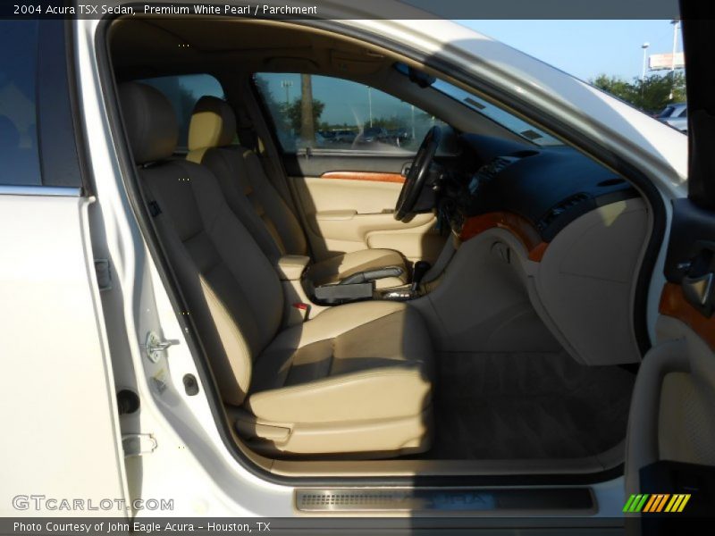 Premium White Pearl / Parchment 2004 Acura TSX Sedan