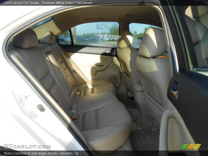 Premium White Pearl / Parchment 2004 Acura TSX Sedan