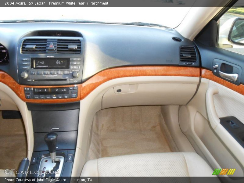 Premium White Pearl / Parchment 2004 Acura TSX Sedan