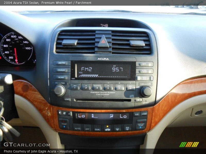 Premium White Pearl / Parchment 2004 Acura TSX Sedan