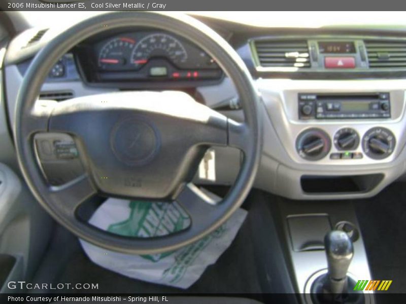 Cool Silver Metallic / Gray 2006 Mitsubishi Lancer ES