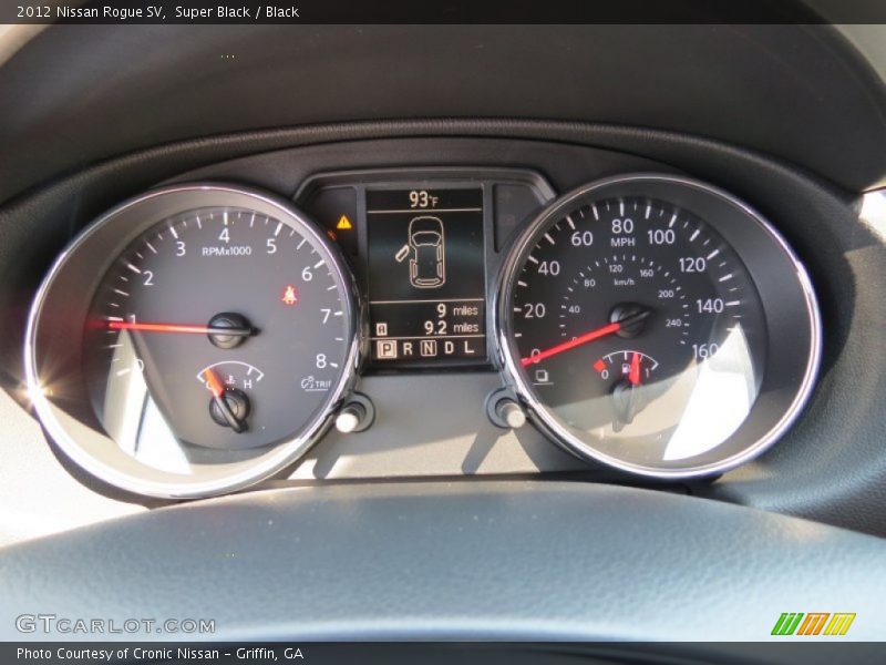  2012 Rogue SV SV Gauges