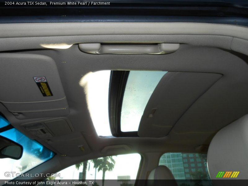 Premium White Pearl / Parchment 2004 Acura TSX Sedan