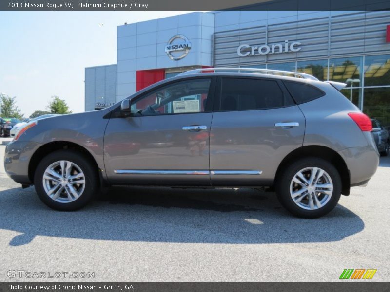 Platinum Graphite / Gray 2013 Nissan Rogue SV