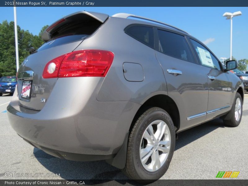 Platinum Graphite / Gray 2013 Nissan Rogue SV