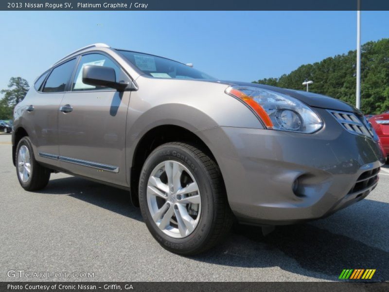 Platinum Graphite / Gray 2013 Nissan Rogue SV