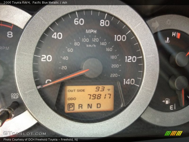 Pacific Blue Metallic / Ash 2006 Toyota RAV4