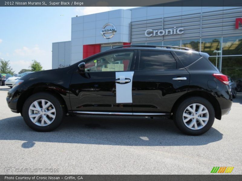 Super Black / Beige 2012 Nissan Murano SL