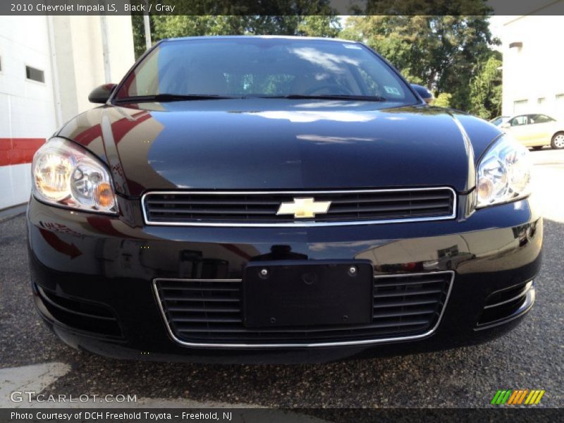 Black / Gray 2010 Chevrolet Impala LS