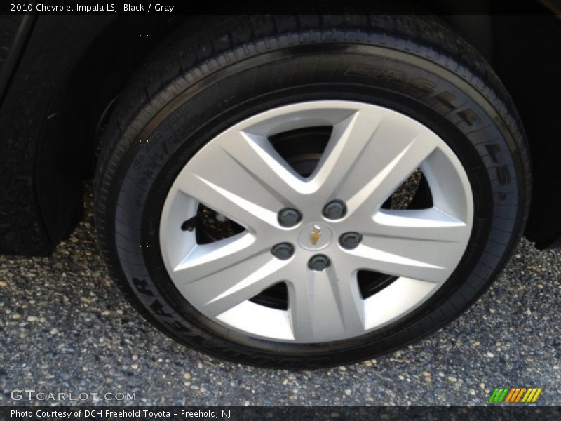 Black / Gray 2010 Chevrolet Impala LS