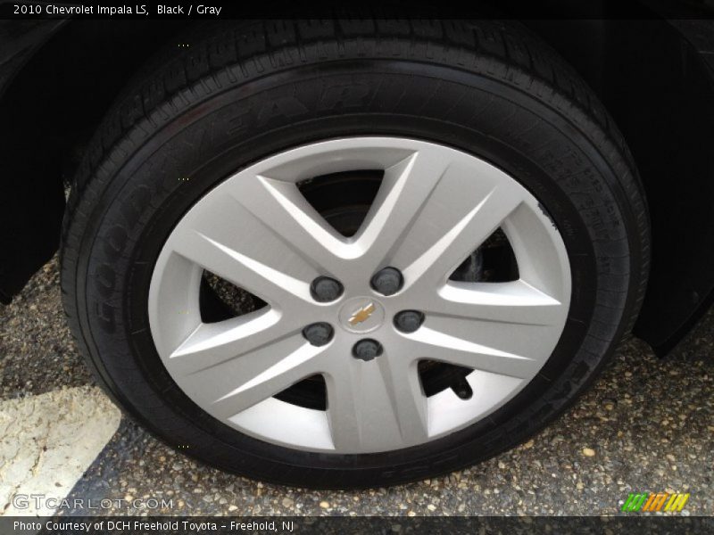Black / Gray 2010 Chevrolet Impala LS