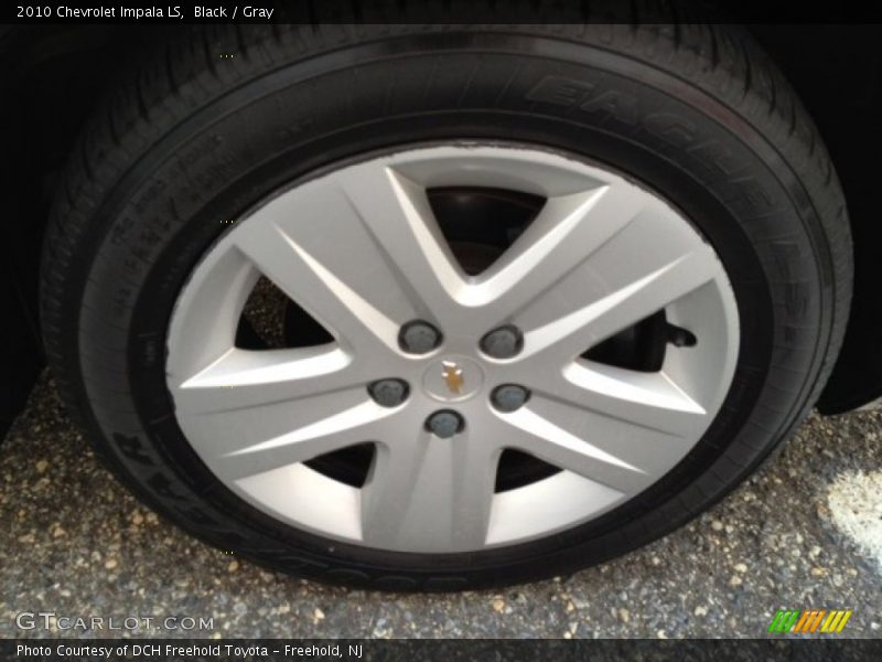 Black / Gray 2010 Chevrolet Impala LS