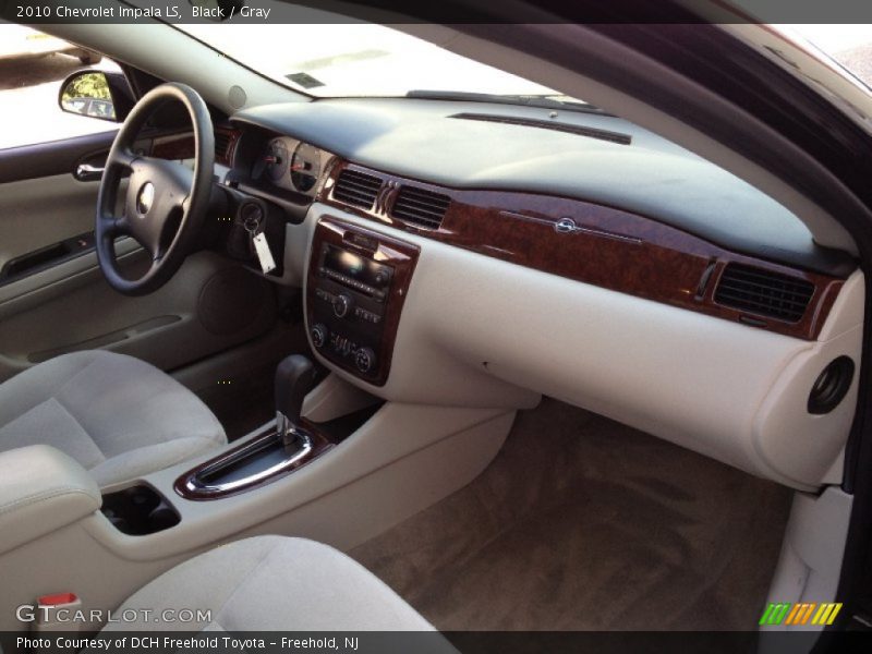 Black / Gray 2010 Chevrolet Impala LS