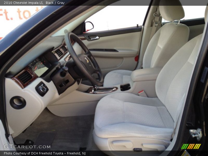 Black / Gray 2010 Chevrolet Impala LS