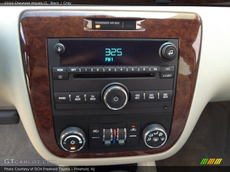 Black / Gray 2010 Chevrolet Impala LS