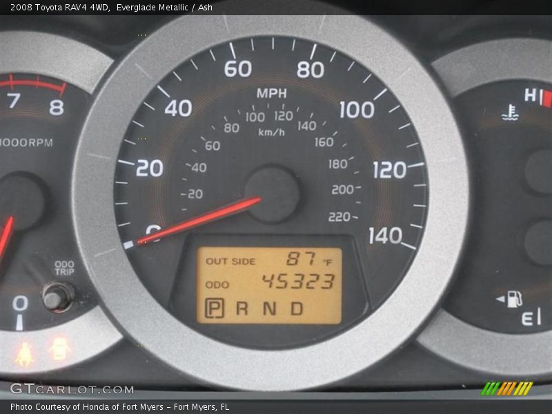 Everglade Metallic / Ash 2008 Toyota RAV4 4WD