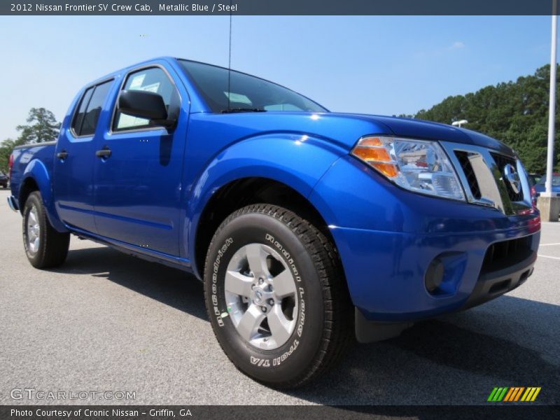 Front 3/4 View of 2012 Frontier SV Crew Cab