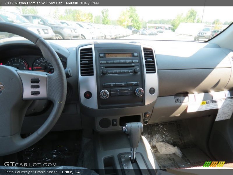 Metallic Blue / Steel 2012 Nissan Frontier SV Crew Cab