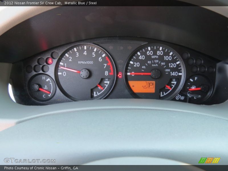  2012 Frontier SV Crew Cab SV Crew Cab Gauges