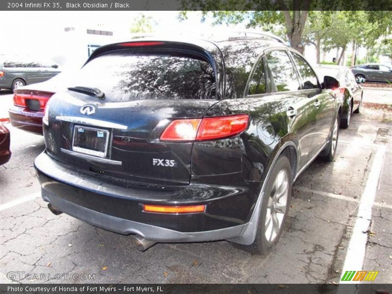 Black Obsidian / Black 2004 Infiniti FX 35