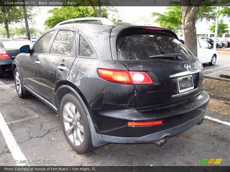 Black Obsidian / Black 2004 Infiniti FX 35