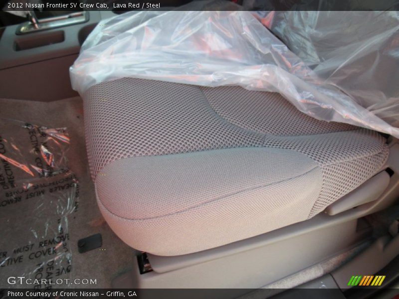 Lava Red / Steel 2012 Nissan Frontier SV Crew Cab