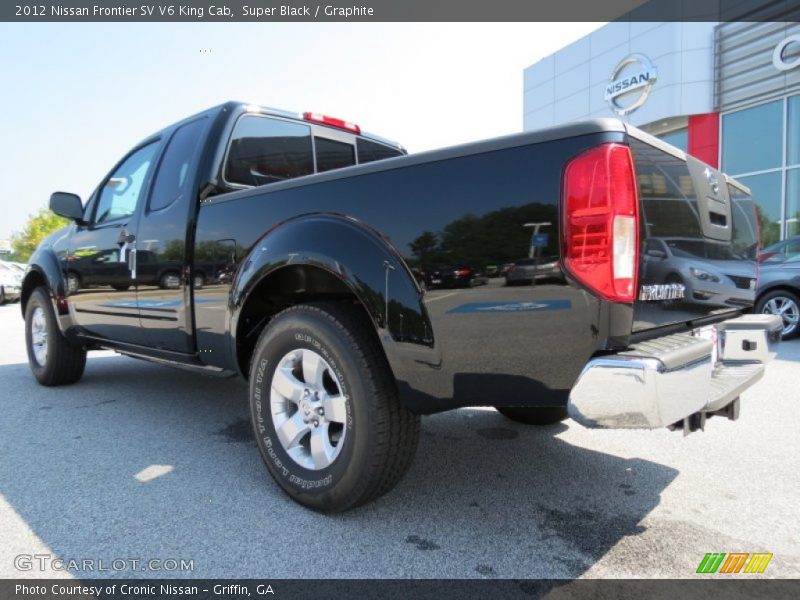 Super Black / Graphite 2012 Nissan Frontier SV V6 King Cab