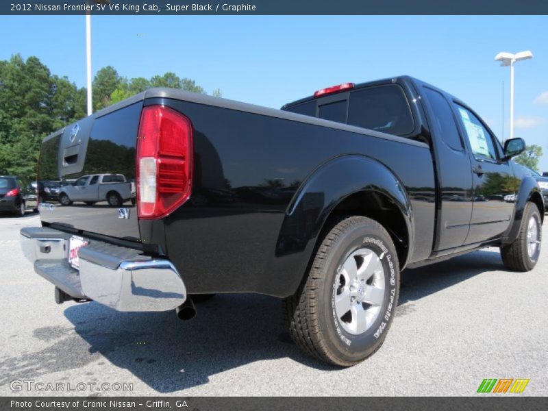 Super Black / Graphite 2012 Nissan Frontier SV V6 King Cab