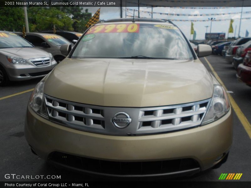 Luminous Gold Metallic / Cafe Latte 2003 Nissan Murano SL