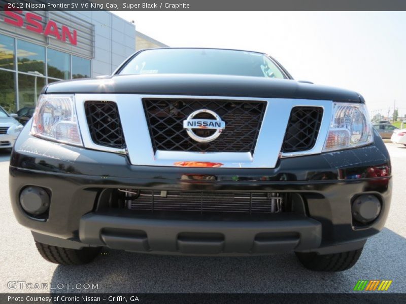 Super Black / Graphite 2012 Nissan Frontier SV V6 King Cab