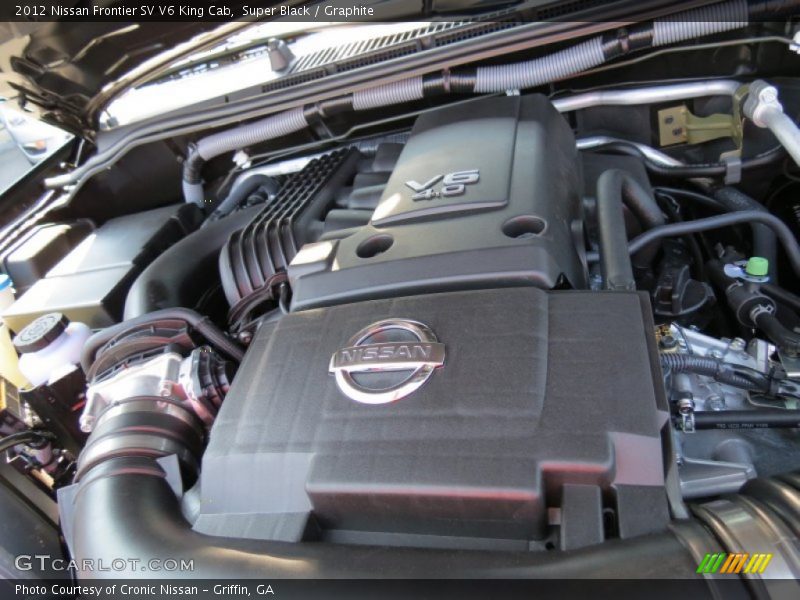 Super Black / Graphite 2012 Nissan Frontier SV V6 King Cab