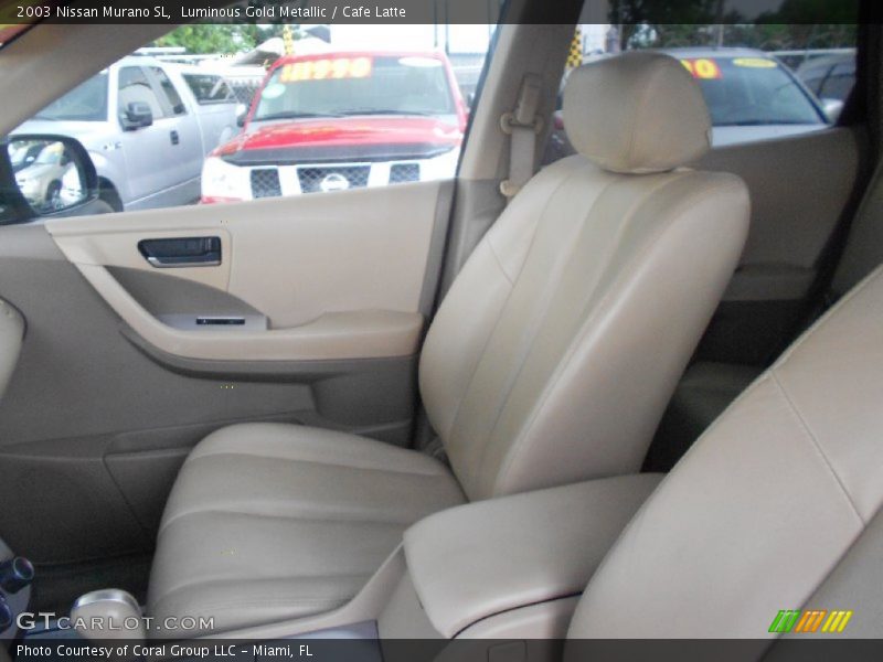 Luminous Gold Metallic / Cafe Latte 2003 Nissan Murano SL