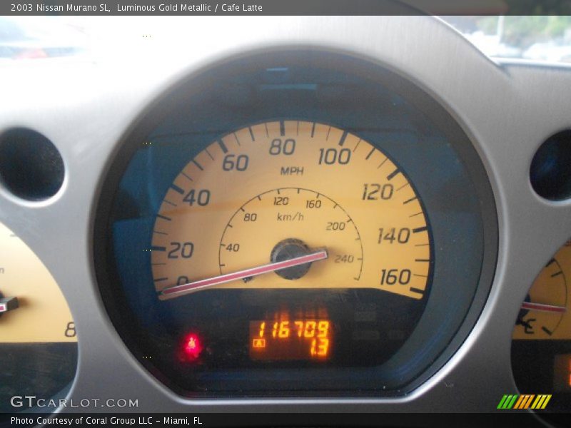 Luminous Gold Metallic / Cafe Latte 2003 Nissan Murano SL